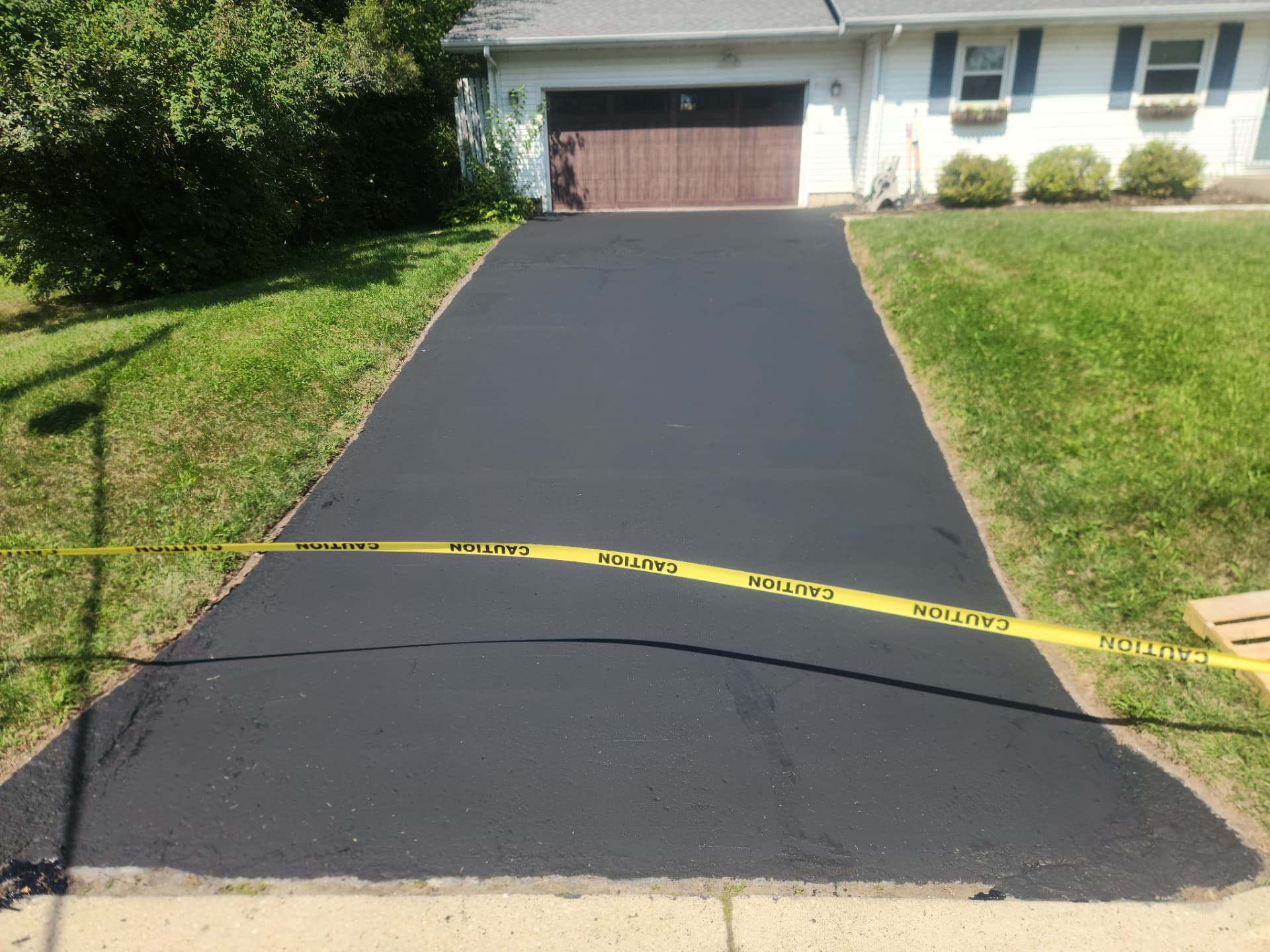 Driveway Sealcoat & Crack Fill — after